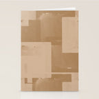 Beige Paper Cut Stationery Card Gallery Image 2