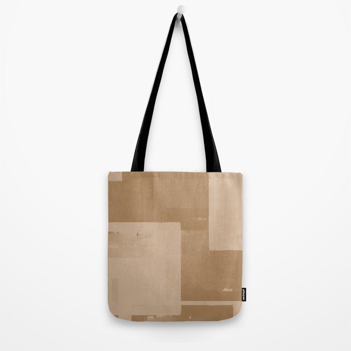 Beige Paper Cut Tote Bag Gallery Image 2