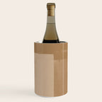 Beige Paper Cut Wine Chiller Gallery Image 1
