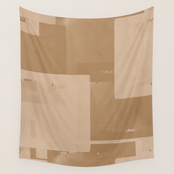 Beige Paper Cut Wall Tapestry Gallery Image 1