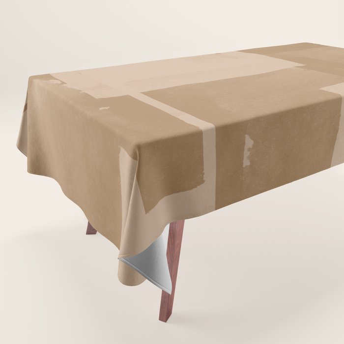 Beige Paper Cut Tablecloth Gallery Image 1