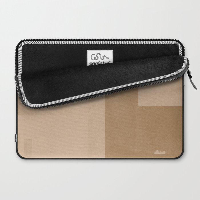Beige Paper Cut Laptop Sleeve Gallery Image 2