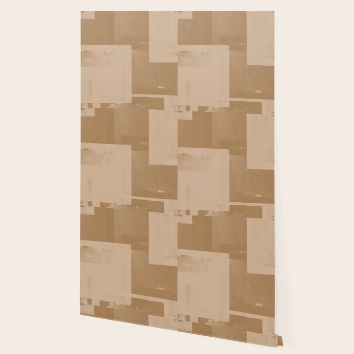 Beige Paper Cut Wallpaper Gallery Image 2