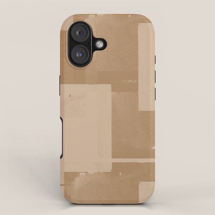 Beige Paper Cut iPhone Case Gallery Image 1