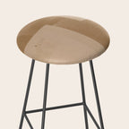 Beige Paper Cut Stool Gallery Image 2