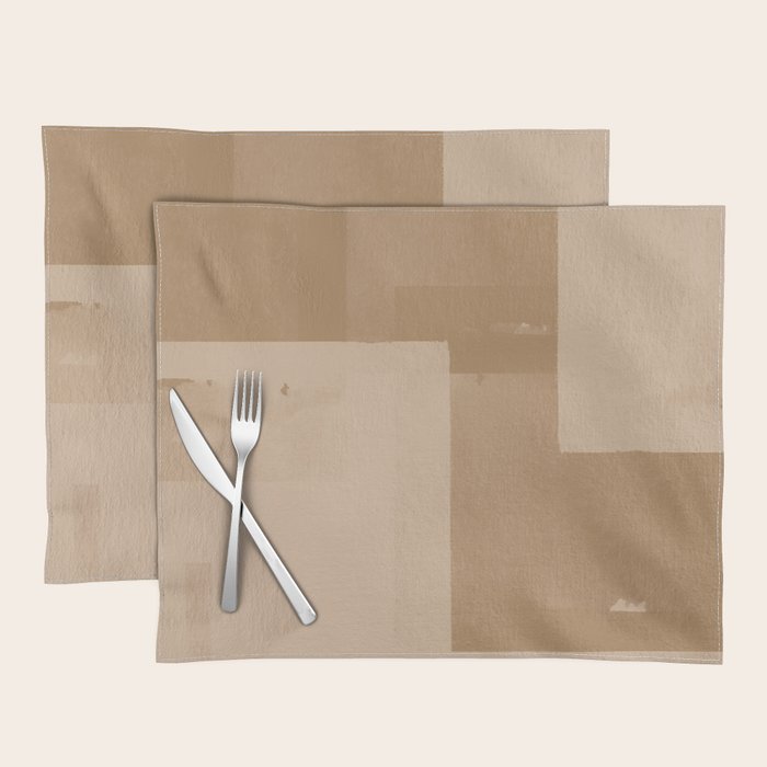 Beige Paper Cut Placemat Gallery Image 1