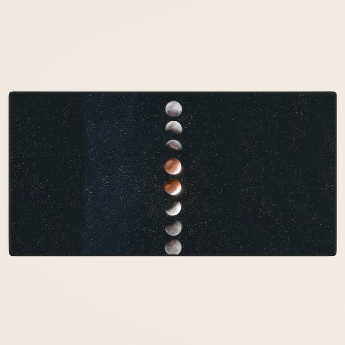 Phases of the Moon II Desk Mat Gallery Image 3