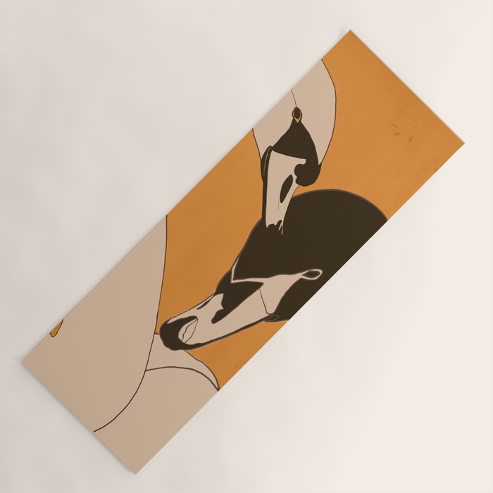 Two Swans 2 Yoga Mat Gallery Image 1
