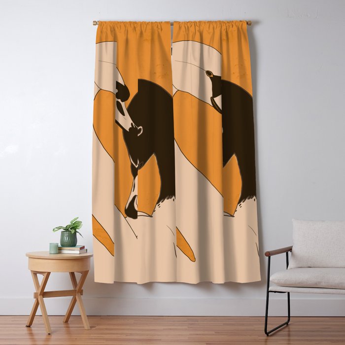 Two Swans 2 Window Curtain Gallery Image 5