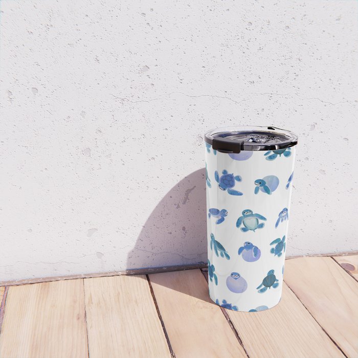 Baby sea turtles Travel Mug Gallery Image 4