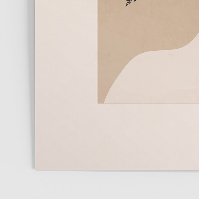 Minimal Abstract Art Landscape 15 Poster Gallery Image 3