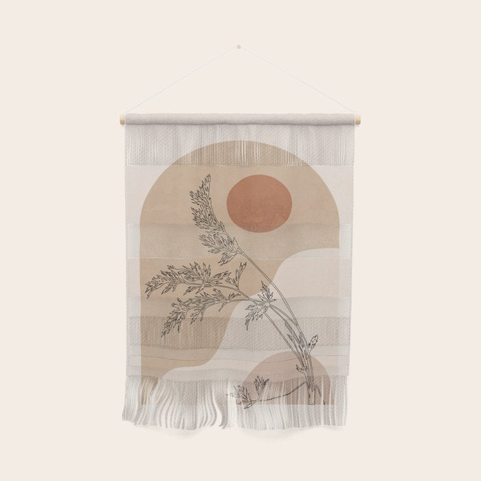 Minimal Abstract Art Landscape 15 Wall Hanging Gallery Image 1