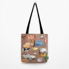 Gentle on My Mind Inspired by PANTONE 17 1230 Mocha Mousse Tote Bag Gallery Image 2
