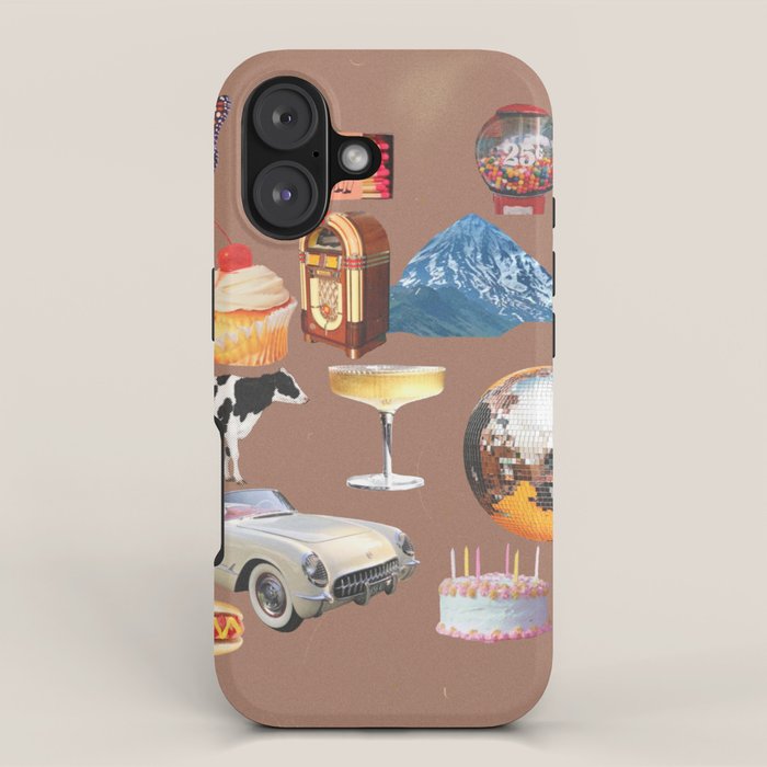 Gentle on My Mind Inspired by PANTONE 17 1230 Mocha Mousse iPhone Case Gallery Image 1