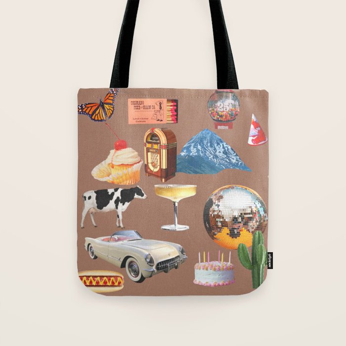 Gentle on My Mind Inspired by PANTONE 17 1230 Mocha Mousse Tote Bag Gallery Image 1