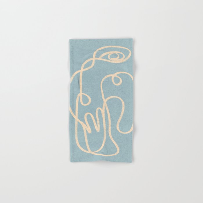 Abstract line art 229 Bath Towel Gallery Image 1