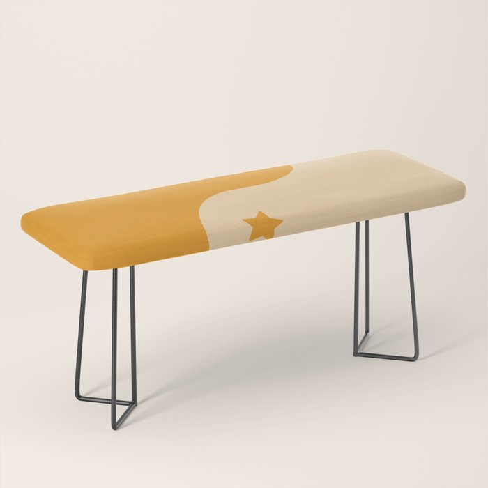 Honey Yin Yang Stars Bench Gallery Image 1