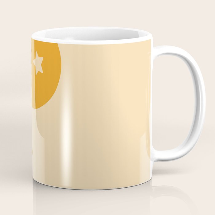 Honey Yin Yang Stars Coffee Mug Gallery Image 1