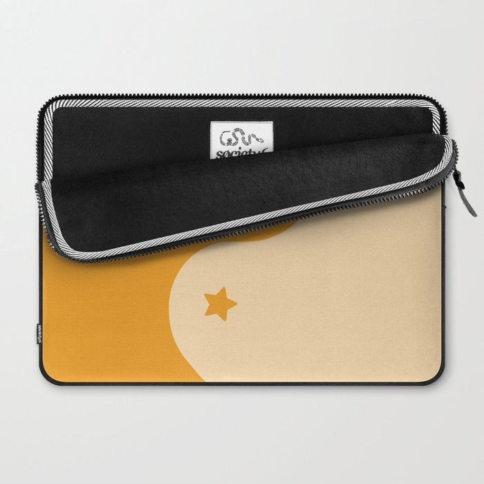 Honey Yin Yang Stars Laptop Sleeve Gallery Image 2