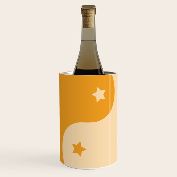Honey Yin Yang Stars Wine Chiller Gallery Image 1