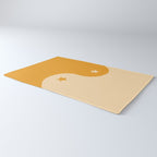 Honey Yin Yang Stars Rug Gallery Image 3