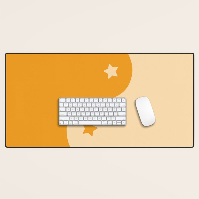 Honey Yin Yang Stars Desk Mat Gallery Image 1