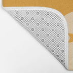Honey Yin Yang Stars Bath Mat Gallery Image 2