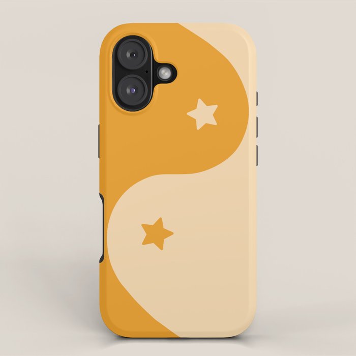 Honey Yin Yang Stars iPhone Case Gallery Image 1