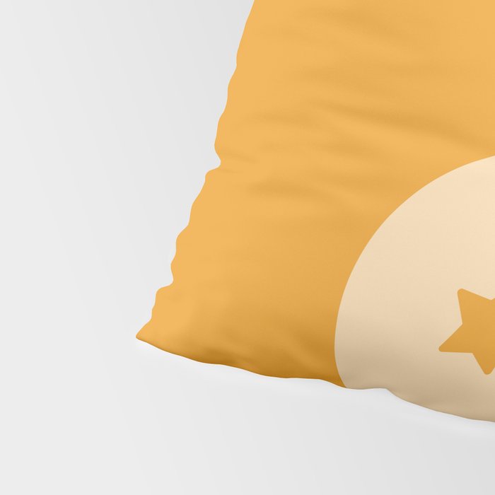 Honey Yin Yang Stars Pillow Sham Gallery Image 4