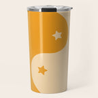 Honey Yin Yang Stars Travel Mug Gallery Image 1