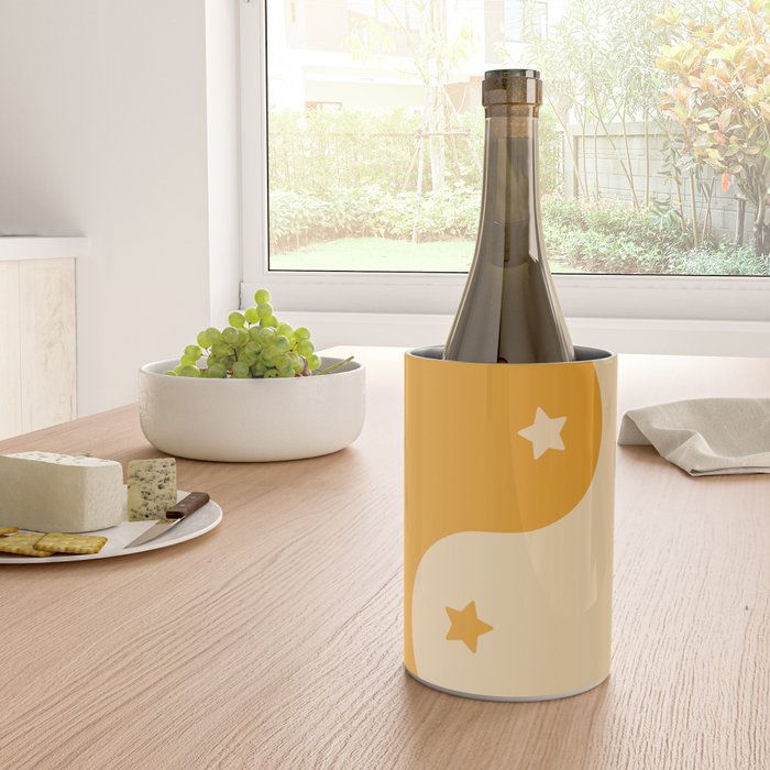 Honey Yin Yang Stars Wine Chiller Gallery Image 4
