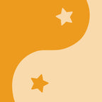 Honey Yin Yang Stars Coffee Mug Gallery Image 2