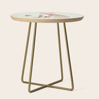 Whimsical Cheetah Side Table Gallery Image 1