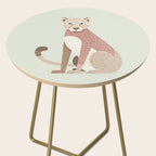 Whimsical Cheetah Side Table Gallery Image 2