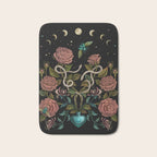 Rose and Honeysuckle Bath Mat Gallery Image 1