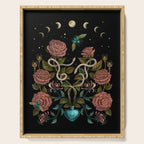 Rose and Honeysuckle Serving Tray Gallery Image 1