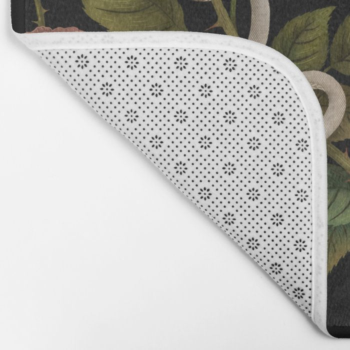 Rose and Honeysuckle Bath Mat Gallery Image 2