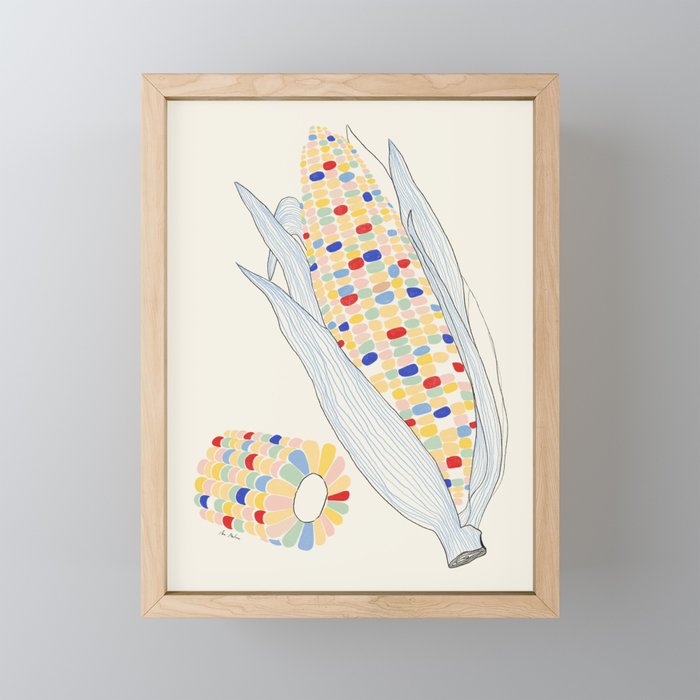 Corn Mini Art Print Gallery Image 1