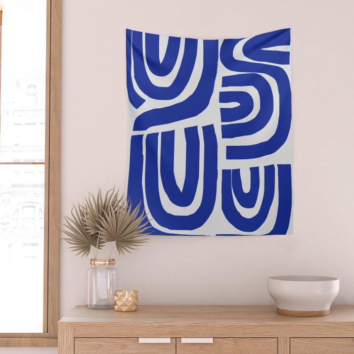 S and U var 3 Wall Tapestry Gallery Image 2