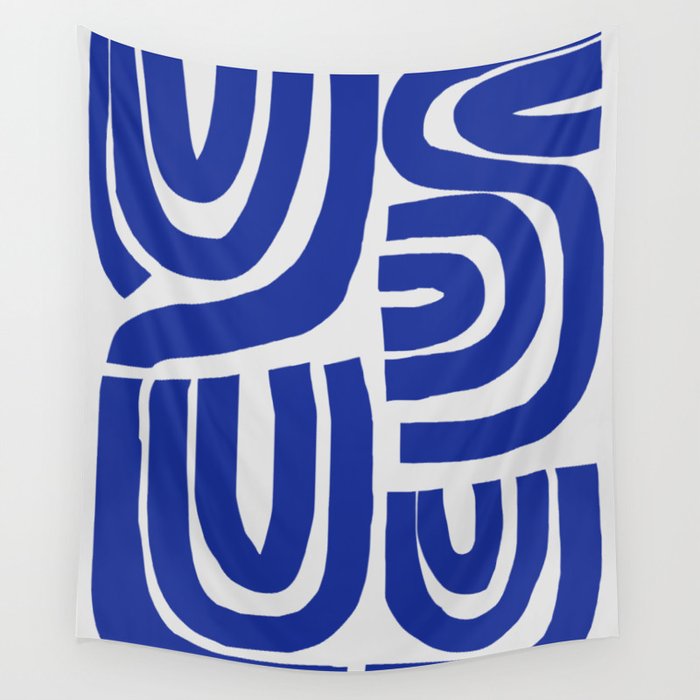 S and U var 3 Wall Tapestry Gallery Image 1