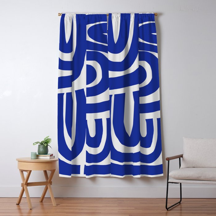 S and U var 3 Window Curtain Gallery Image 1