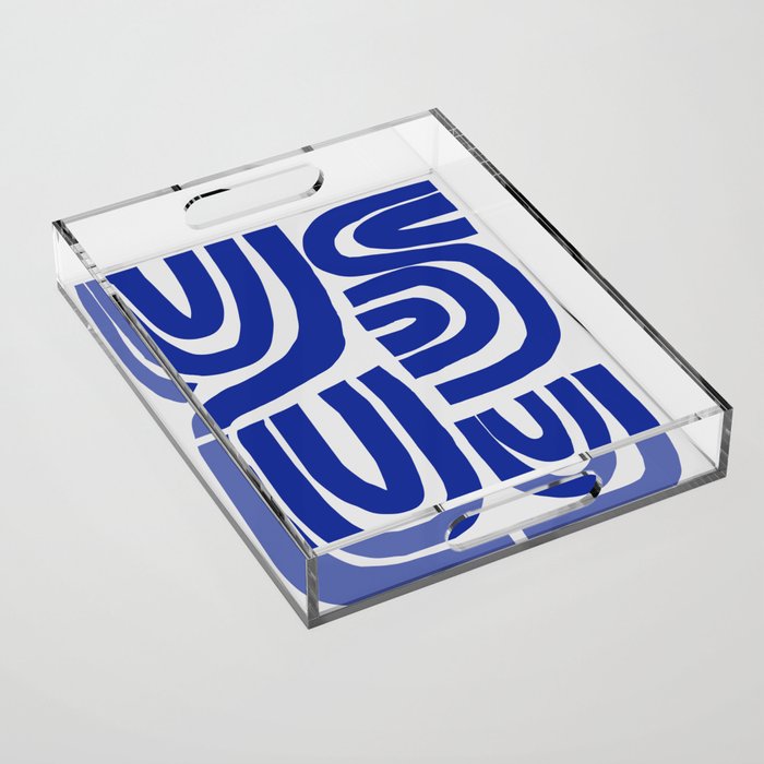 S and U var 3 Acrylic Tray Gallery Image 1