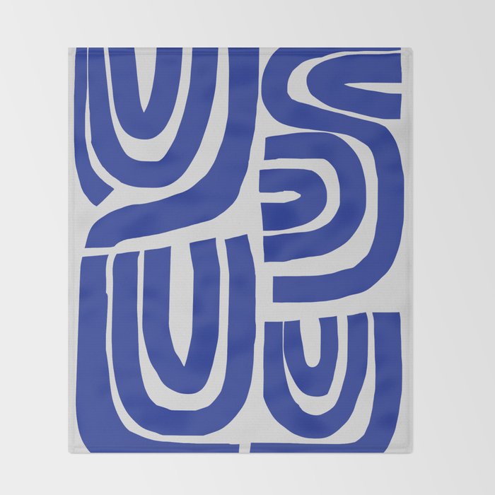 S and U var 3 Throw Blanket Gallery Image 2