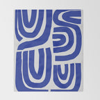 S and U var 3 Throw Blanket Gallery Image 2