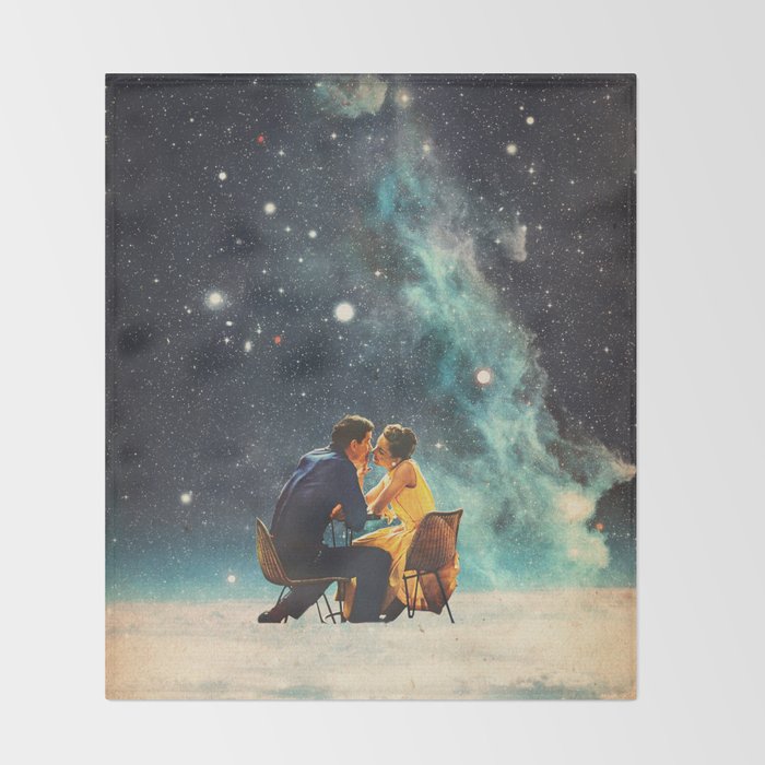 I'll Take you to the Stars for a second Date Throw Blanket Gallery Image 2