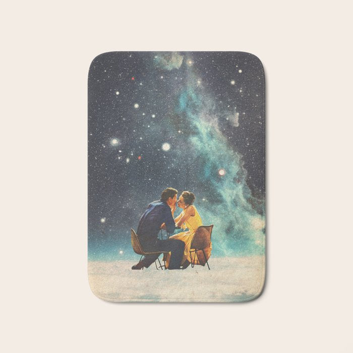 I'll Take you to the Stars for a second Date Bath Mat Gallery Image 1