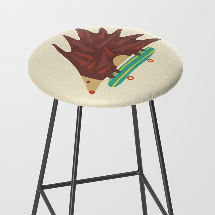 Hedgehog in hair raising speed Stool Gallery Image 2