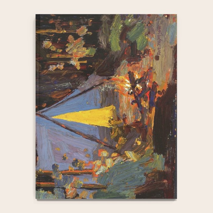 Tom Thomson Campfire 1916 Canadian Landscape Artist Notebook Gallery Image 4