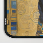 Handsome Black Klimt Dog with Scarf Laptop Sleeve Gallery Image 3