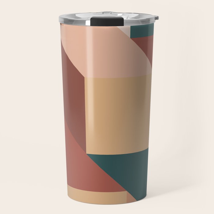 Maximalist Geometric 06A Travel Mug Gallery Image 1